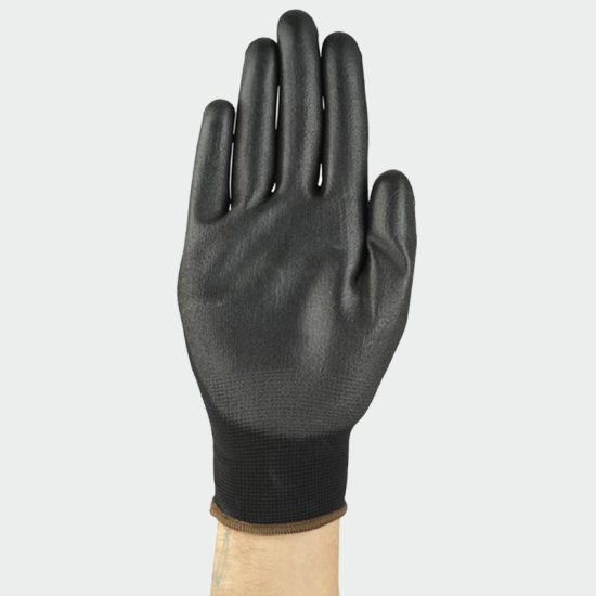 Mănuși din poliuretan HyFlex 48-101 - Negru