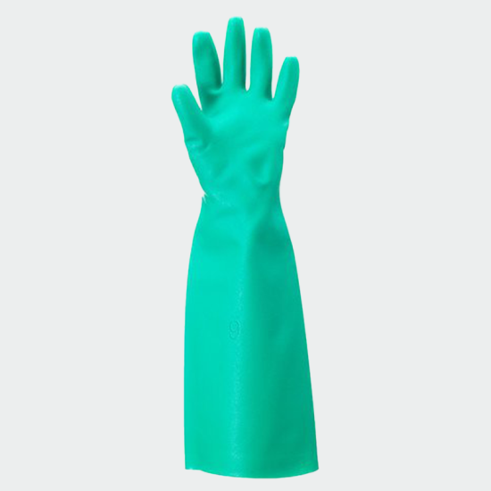 Mănuși de protecție chimică AlphaTec 37-185 - Verde