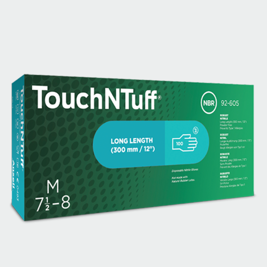 Mănuși din material rezistent TouchNTuff® 92-605 - Verde