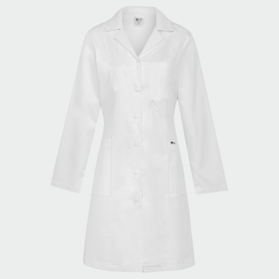 Halat medical pentru damă VALERIA - Alb