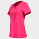 Tunică medicală damă CHEROKEE WRAP PINK CKE2625A