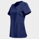 Tunică medicală damă CHEROKEE WRAP DARK BLUE CKE2625A