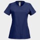 Tunică medicală damă CHEROKEE WRAP DARK BLUE CKE2625A