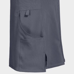 Tunică medicală damă CHEROKEE WRAP GREY CKE2625A
