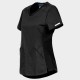 Tunică medicală damă  CHEROKEE V-NECK BLACK WWE601