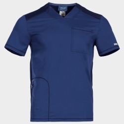 Tunica medicală bărbați CHEROKEE V-NECK DARK BLULE WWE603