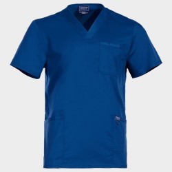 Tunică medicală bărbătească CHEROKEE V-NECK NAVY BLUE WWE670