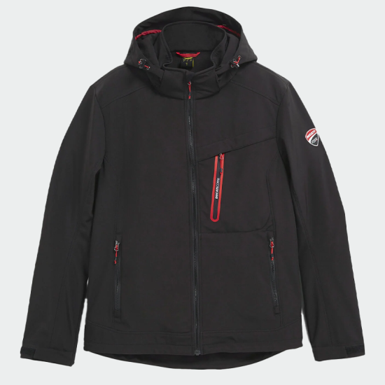 Geacă softshell DUCATI JACKET - Negru