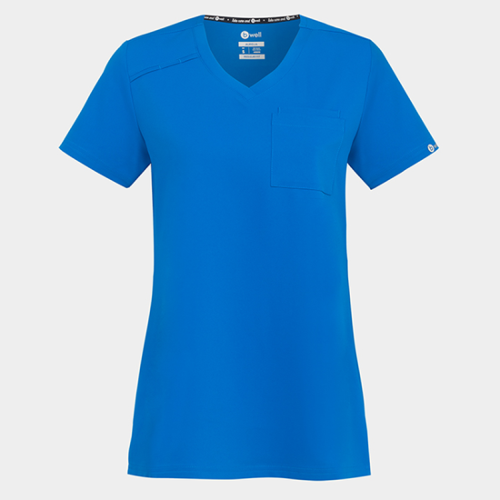 Tunică medicală elegantă AURELIA Tunic - Albastru regal