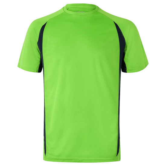 Tricou bicolor Velila - verde și albastru închis