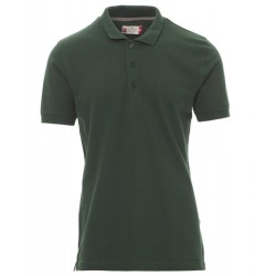 Tricou cu guler pentru bărbați PAYPER VENICE | Verde