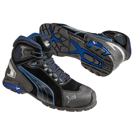 Bocanci de protectie PUMA RIO BLACK MID S3 SRC | Negru