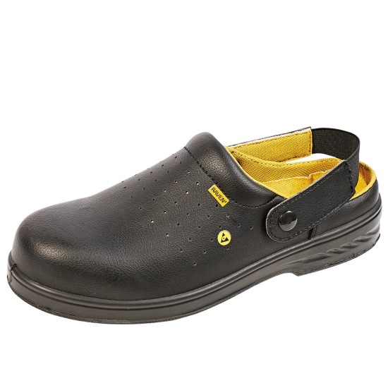 Sandale protectie RAVEN ESD CLOG SB SRC | Negre