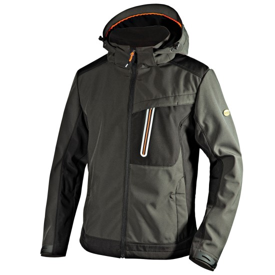 Jachetă Softshell de iarnă DIADORA TECH CARBON