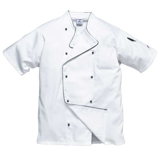 Tunică alba pentru bucătari CHEFS C676