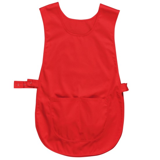Sort roşu cu buzunar frontal CHEFS S843.