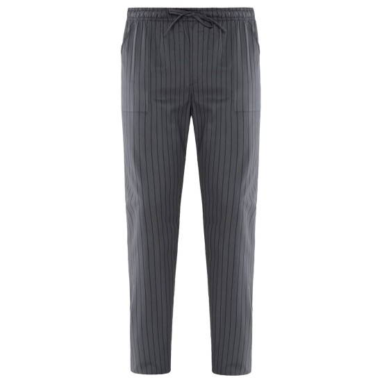Pantaloni gri pentru bucătari ENRICO STRIPE
