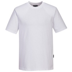Tricou alb AS20 ESD