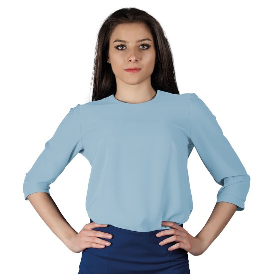 Bluză office de damă cu mâneci 3/4 IVON