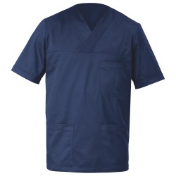 Tunică medicală pentru bărbaț în culoarea albastru SIMONE
