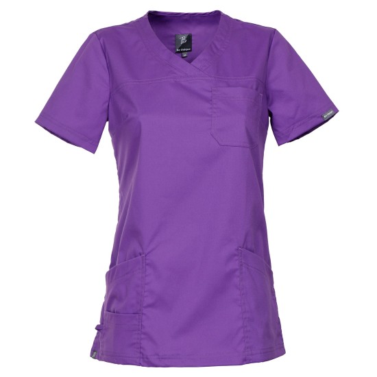 Bluza medicala de dama VICTORIA - mov închis