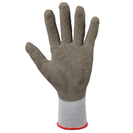 Mănuși de lucru acoperite cu latex DIPPER | Gri