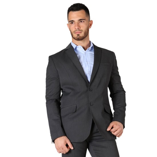 Sacou elegant pentru barbati FERARA - gri închis