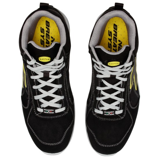 Bocanci de lucru DIADORA RUN NET AIRBOX MID S3 SRC | Negri