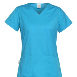 Tunică medicala dama ANDREA | Albastru