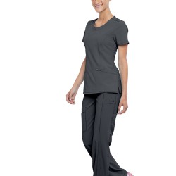Bluza medicala dama INFINITY CKE2624A | Gri