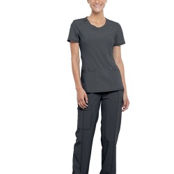 Bluza medicala dama INFINITY CKE2624A | Gri
