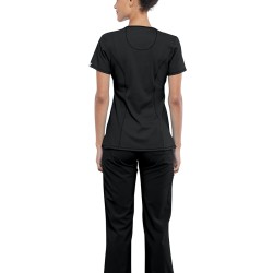 Bluza medicala INFINITY CKE2624A | Neagră