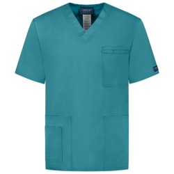 Tunică medicală pentru bărbați CORE STRETCH WWE4725 | Albastru turcoaz