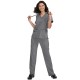 Bluza medicala dama BASICS 373 | Gri melanj