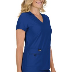 Bluza medicală dama BASICS 373 | Albastru