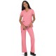 Bluza medicala BASICS 373 | Melanj roz deschis