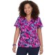 Bluza medicala imprimata BASICS 384PR-BLB | Fluturi
