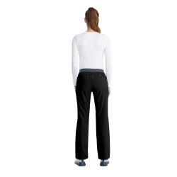 Pantaloni medicali dama INFINITY CKE1124A | Negru