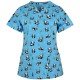 Bluza medicala imprimata BAMBINA | Pandă