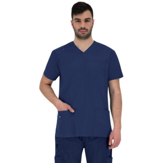 Tunică medicala barbati MARCO | Albastru închis