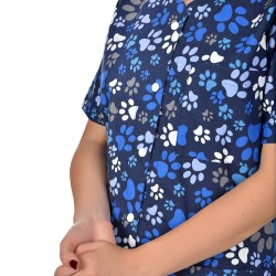 Tunică medicala de lucru cu nasturi CARINA | Laba