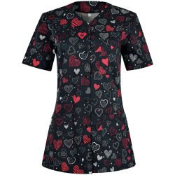 Bluza medicala dama CARINA | Inimi întunecate