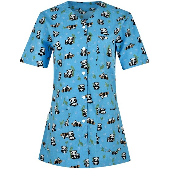 Bluza medicala dama imprimata CARINA | PANDA 