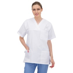 Tunică medicala unisex ANGEL I Alb