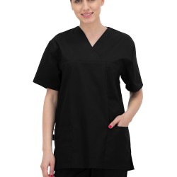 Tunică unisex de lucru ANGEL I Negru