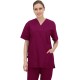 Tunică medicala unisex de lucru ANGEL I Bordou