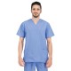 Bluza medicala unisex de lucru ANGEL I Albastru