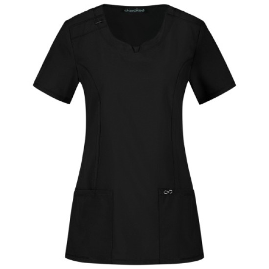 Bluza medicala INFINITY CKE2624A | Neagră
