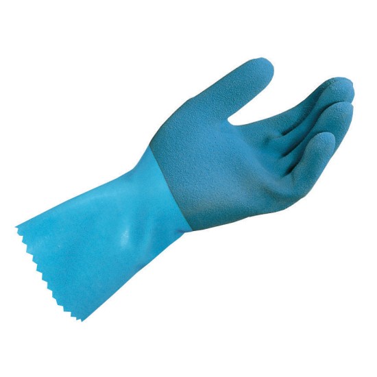 Mănuși de lucru din latex JERSETTE 301 | Albastru