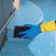 Mănuș de protectiei de lucru din neopren | Latex ALTO 405 | Albastru | Galben